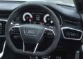 Audi RS6 Avant GT steering wheel