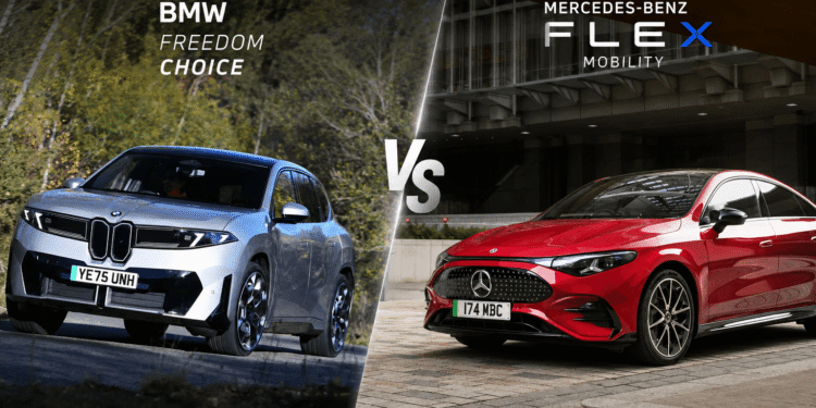 Mercedes-Benz FLEX Mobility Campaign vs BMW FreedomChoice
