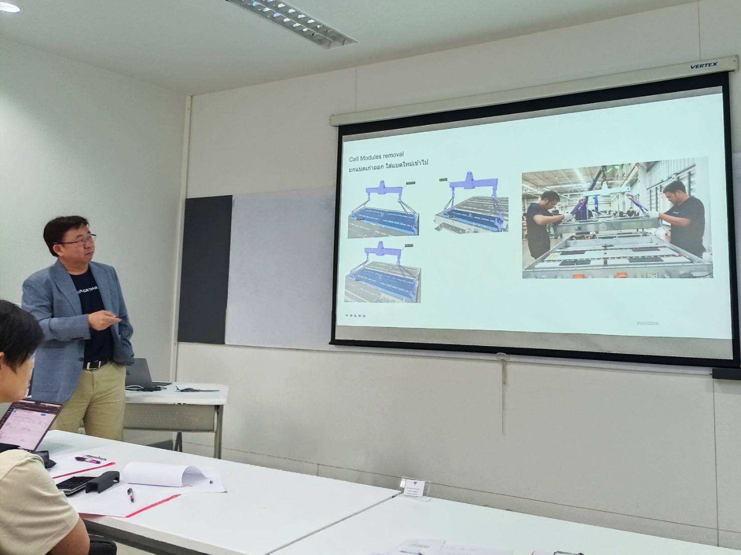 คุณถนอมศักดิ์ สันทนาประสิทธิ์ ผู้อำนวยการฝ่ายบริการลูกค้า Customer Service Director