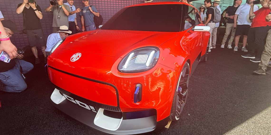 MG Go concept previews new electric small car