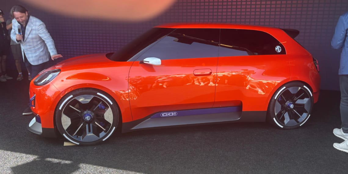MG Go concept previews new electric small car