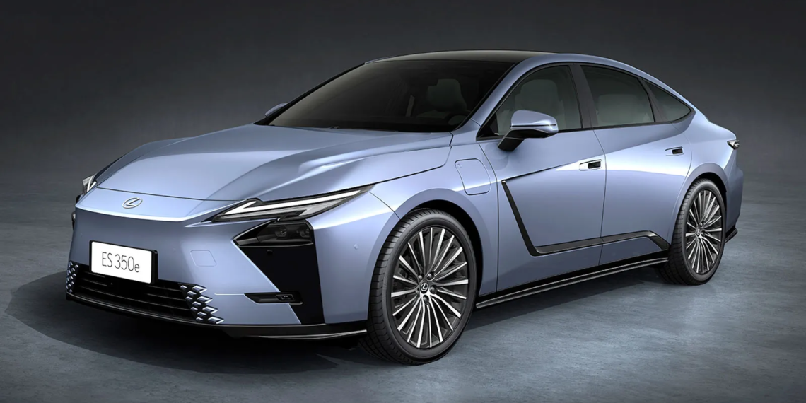 2026 lexus es 350e front blue