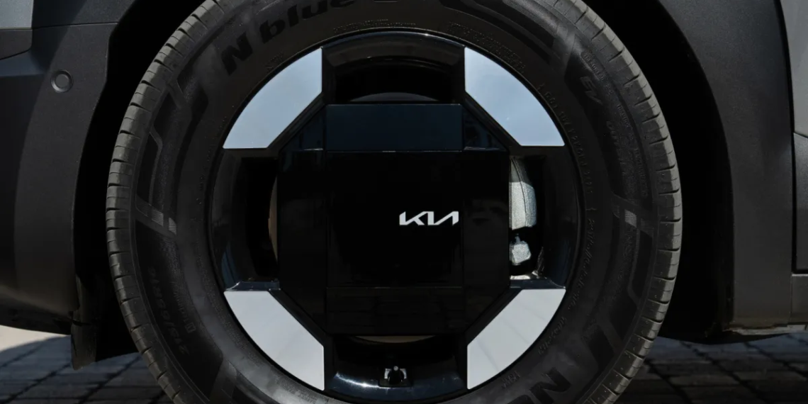 Kia PV5 Wheel Detail